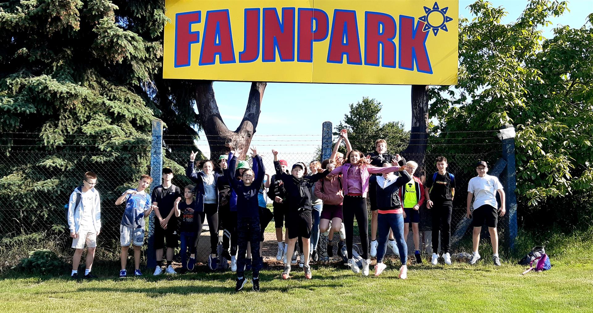Školní výlet Fajnpark