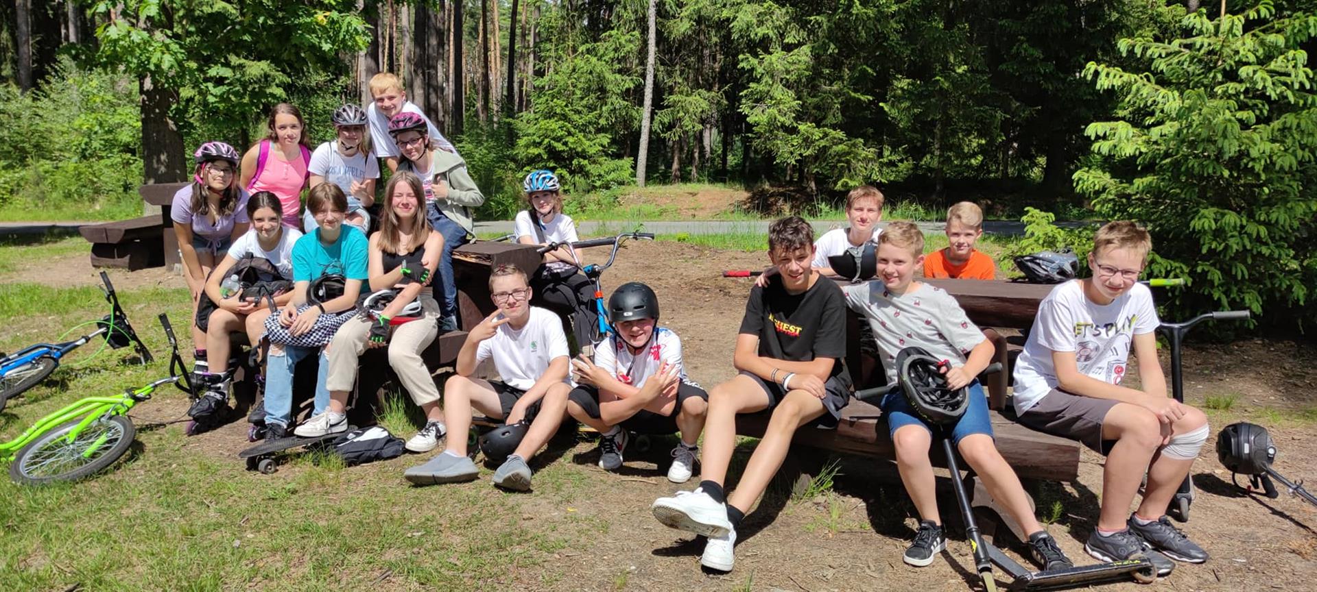 Koloběžky a inline brusle