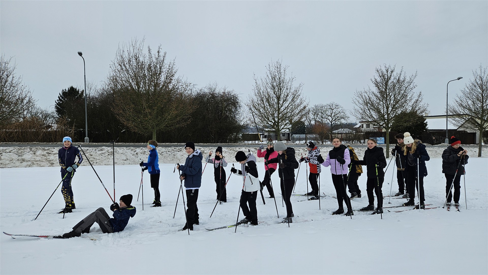 Při TV na běžkách