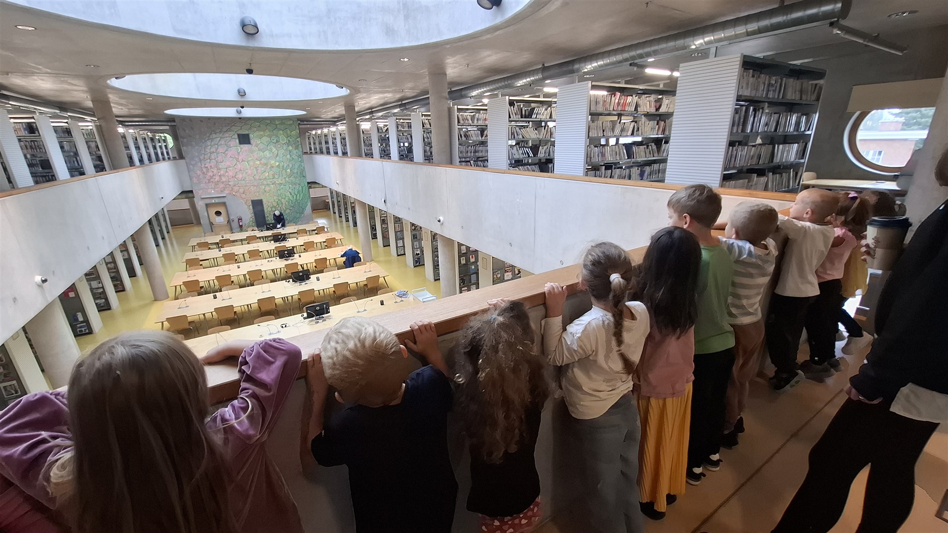 Návštěva Vědecké knihovny 1